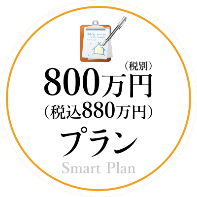 800万円（税込880万円）プラン