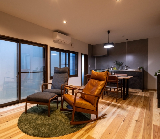 冬の寒さに終止符 上質で暖かな家族の安らぎ空間